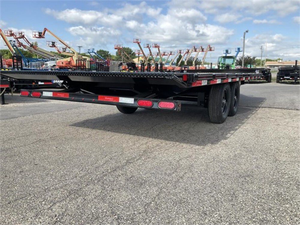 24 Ft. x 102 In. Heavy Duty Deck Over Tilt Trailer DET207L24X102