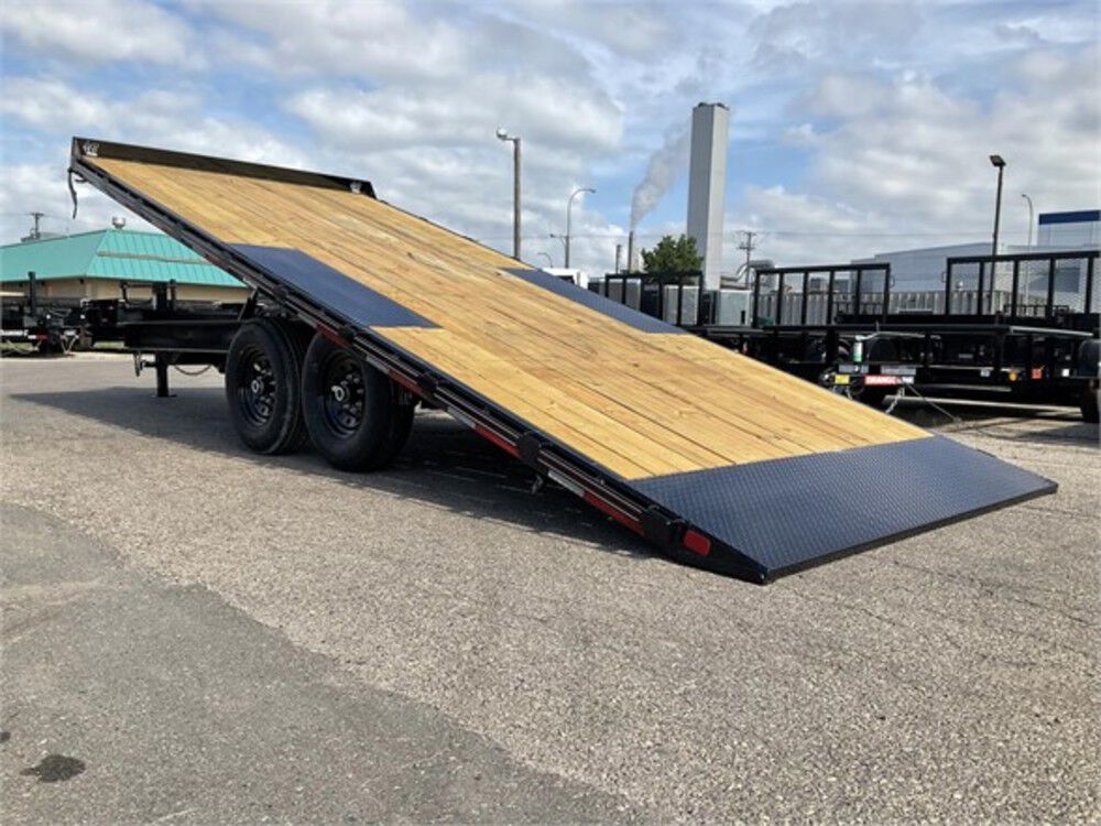 24 Ft. x 102 In. Heavy Duty Deck Over Tilt Trailer DET207L24X102