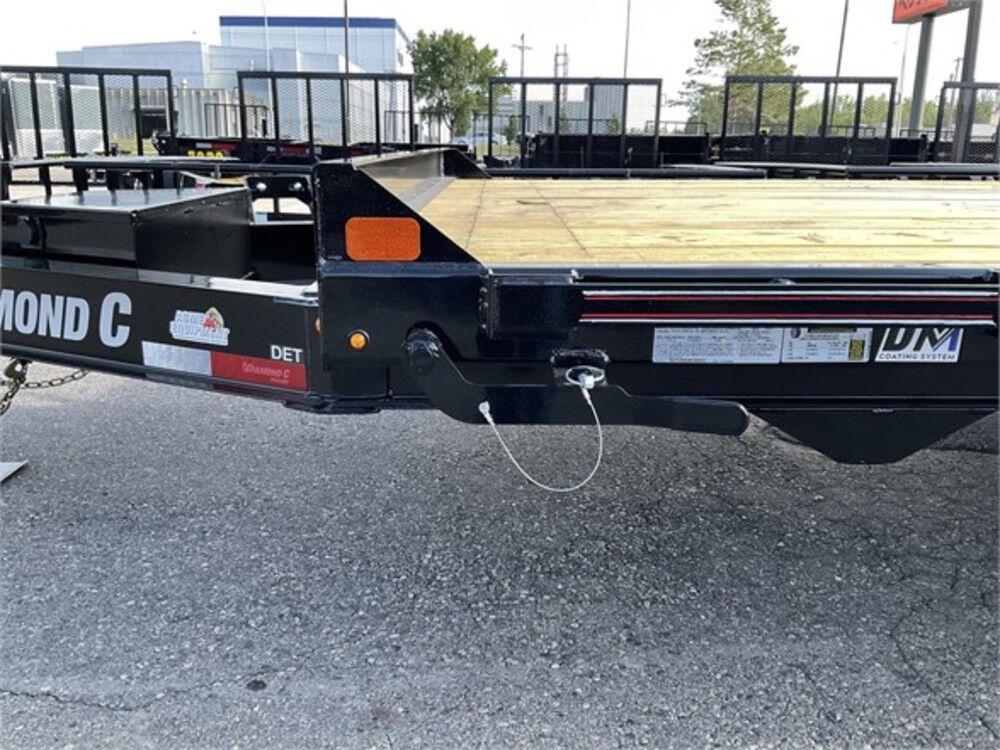 24 Ft. x 102 In. Heavy Duty Deck Over Tilt Trailer DET207L24X102