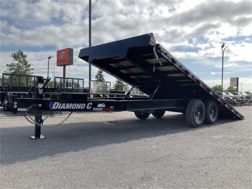 24 Ft. x 102 In. Heavy Duty Deck Over Tilt Trailer DET207L24X102