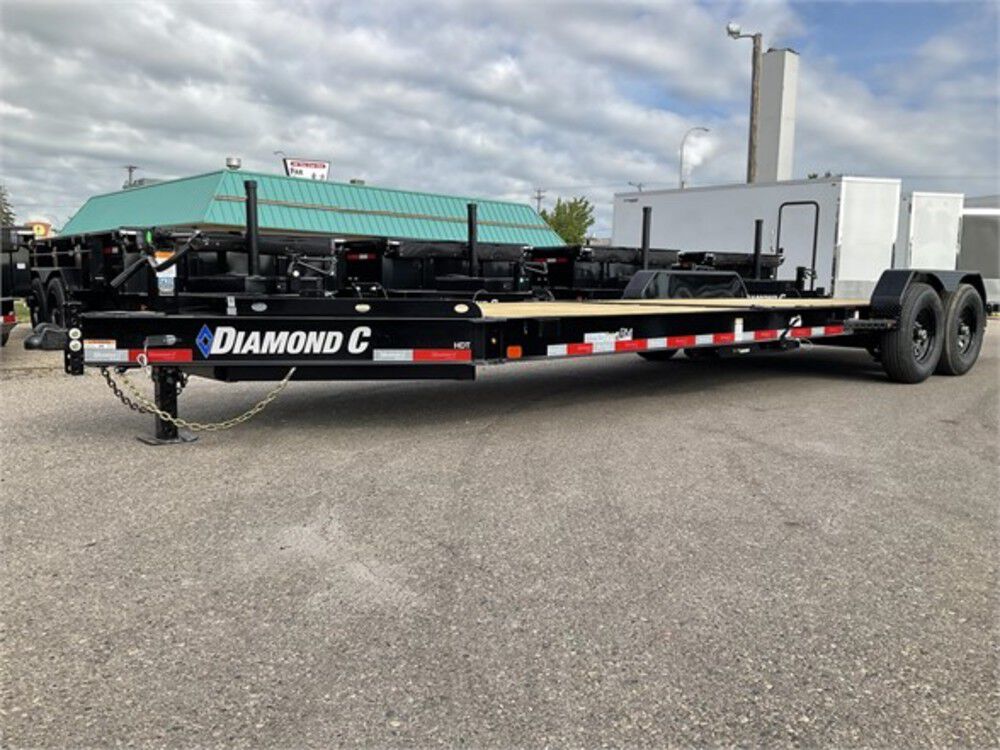 24 Ft. x 82 In. Low Profile Hydraulically Dampened Tilt Trailer HDT207L24X82