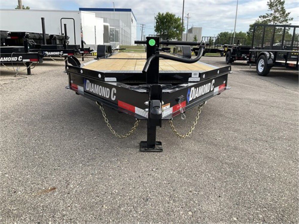 24 Ft. x 82 In. Low Profile Hydraulically Dampened Tilt Trailer HDT207L24X82