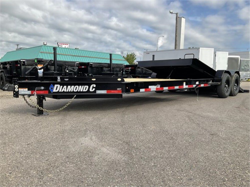 24 Ft. x 82 In. Low Profile Hydraulically Dampened Tilt Trailer HDT207L24X82