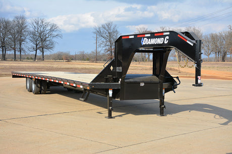 C 32 Ft. x 102 In. Tandem Dual Wheel Gooseneck Trailer with Max Ramps FMAX210L32X102MR