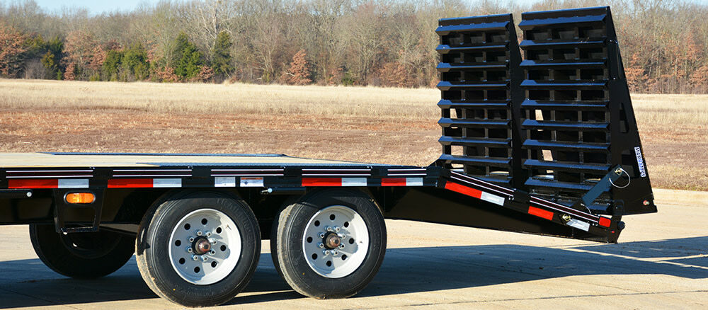 32 Ft. x 102 In. Tandem Dual Wheel Gooseneck Trailer with Max Ramps FMAX210L32X102MR