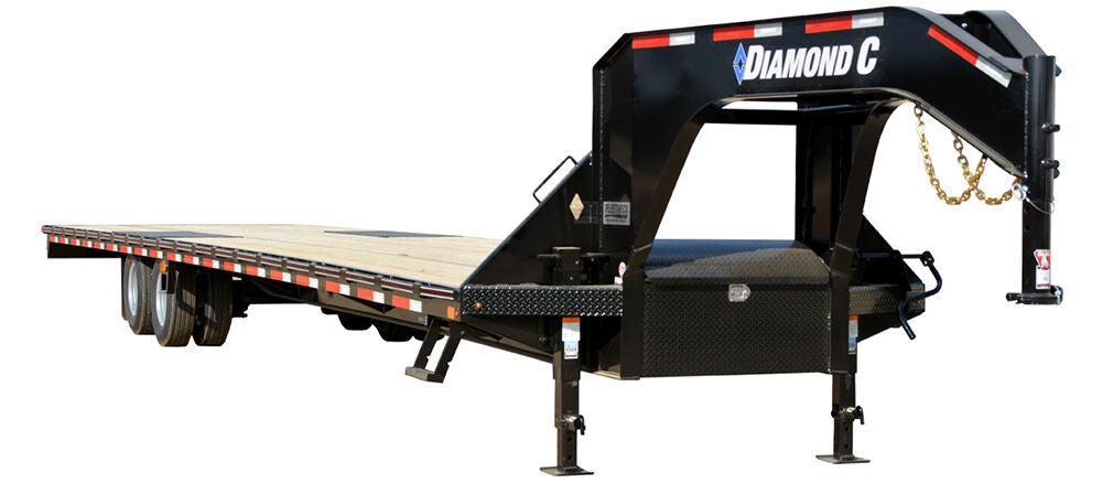 32 Ft. x 102 In. Tandem Dual Wheel Gooseneck Trailer with Max Ramps FMAX210L32X102MR