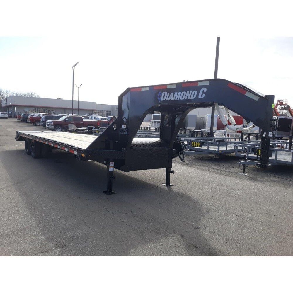 32ft Tandem Axle Dual Wheel Gooseneck Trailer FMAX212L32X102MR