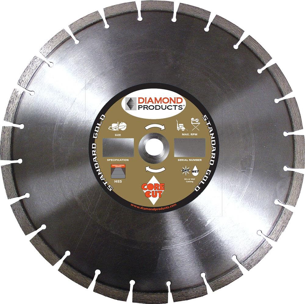 14 In. x .125 In. x UNV Standard Gold High Speed Blade 57720