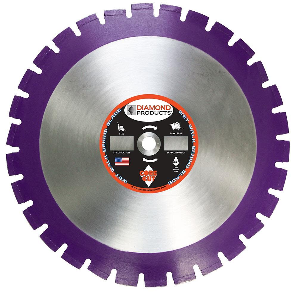 26 In. x .165 In. Imperial Purple Wet Blade 36825