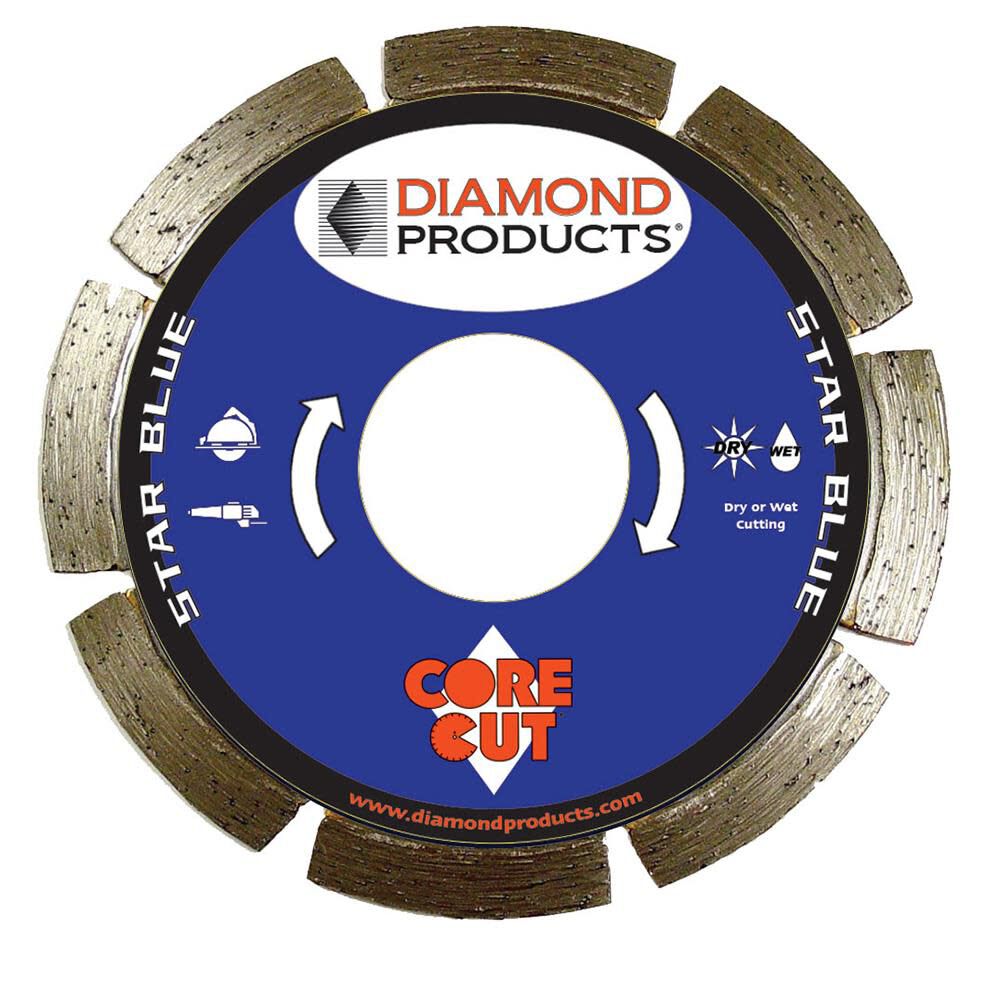 4-1/2 In. x .070 x 7/8 In. Star Blue Small Diameter Blade 74951