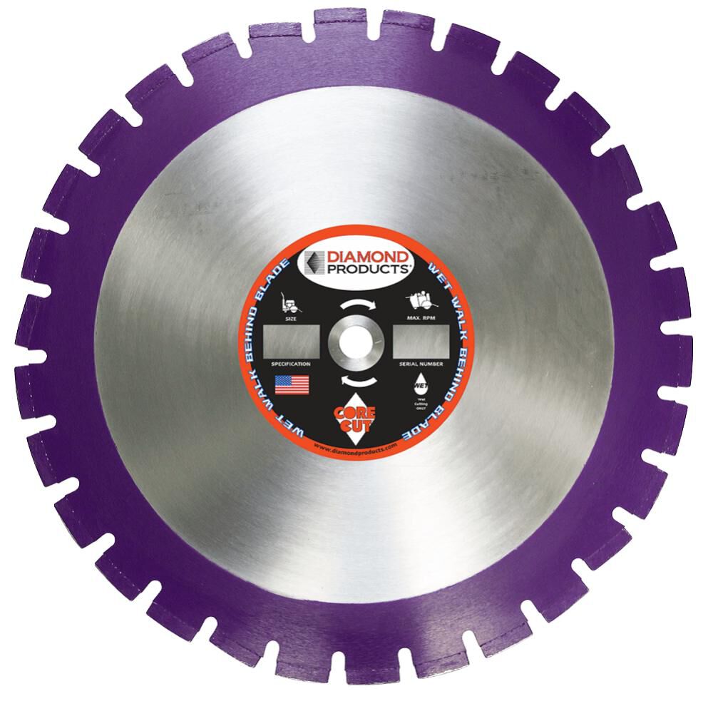 Imperial Purple Wet Asphalt/Green Concrete Blade 36823