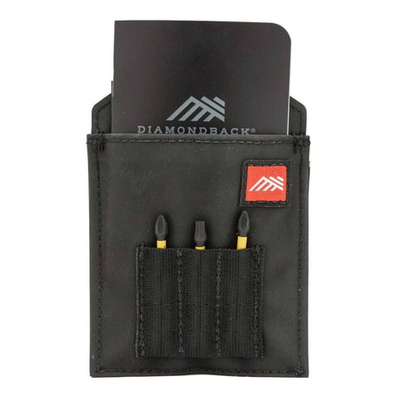 716 Utility Pocket with 3-Slot Bit Index DB7-16-BK-ST