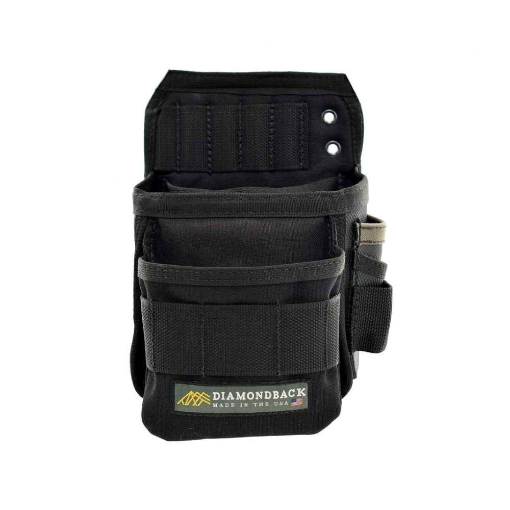 Black Right Side Flux Tool Pouch DB2-26-BK-R