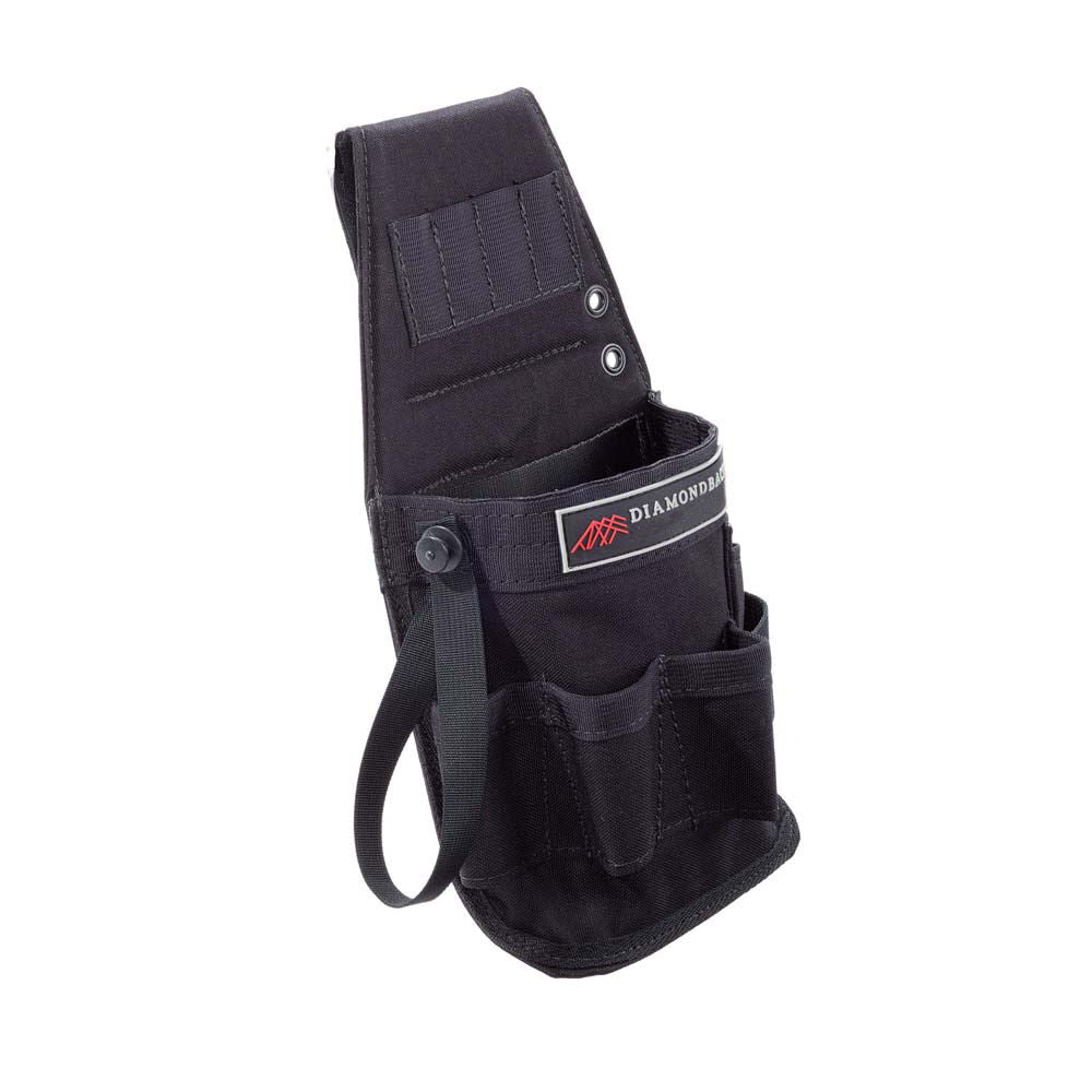 Black Right Side Mini Niko Tool Pouch DB2-24-BK-R