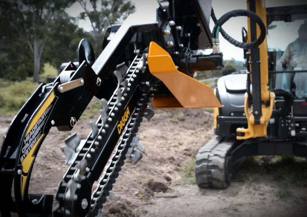 Bigfoot XD Trencher 48in (Skid Steers Backhoes & Mini Excavators Up To 8T) BFT2-000001