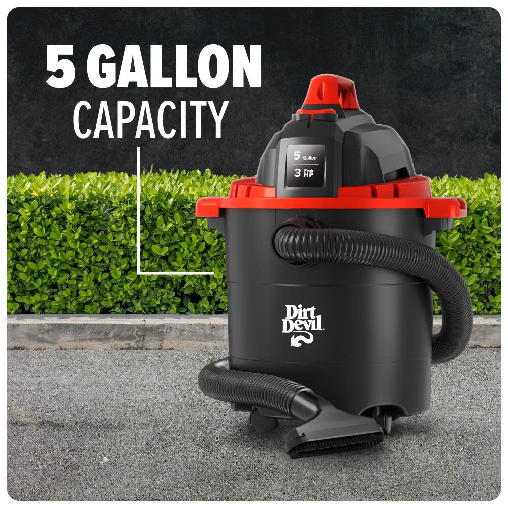 5 Gallon Wet/Dry Vacuum Cleaner SD65000