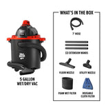 5 Gallon Wet/Dry Vacuum Cleaner SD65000