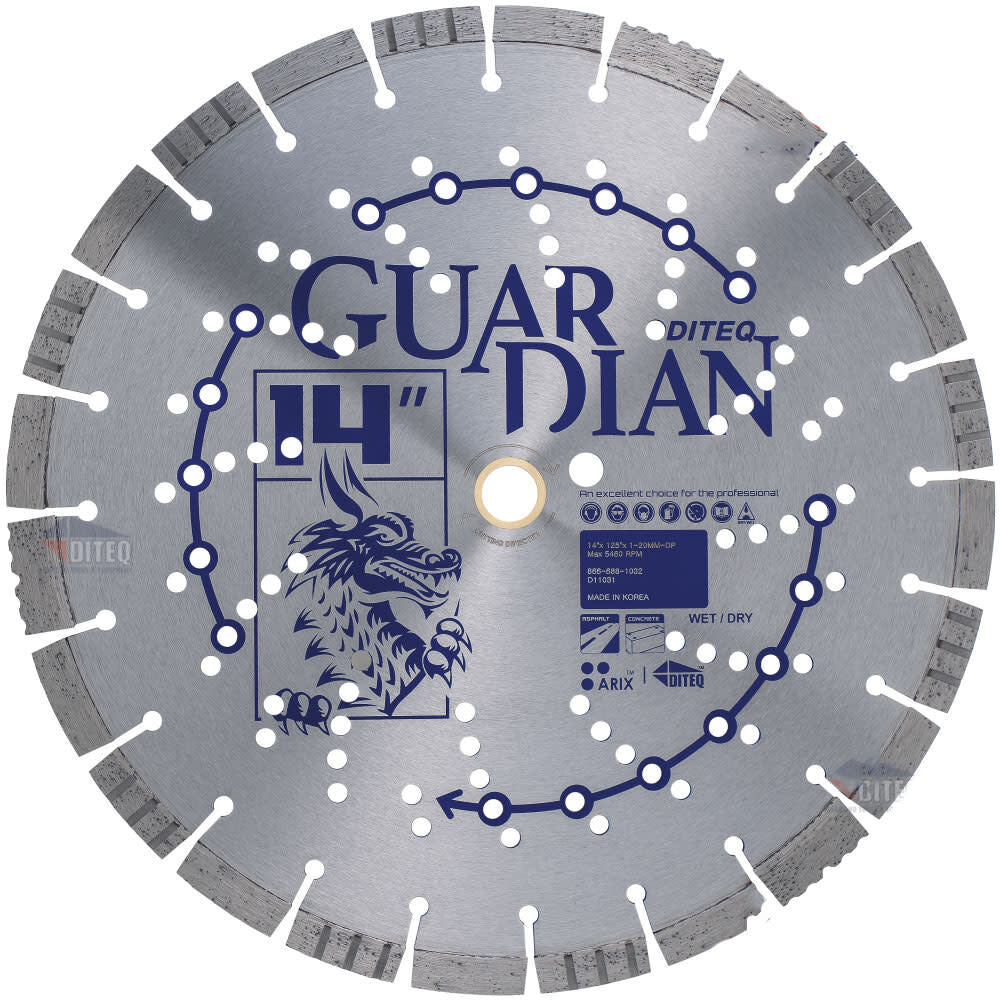 12in Guardian Concrete & Asphalt Blade D11050