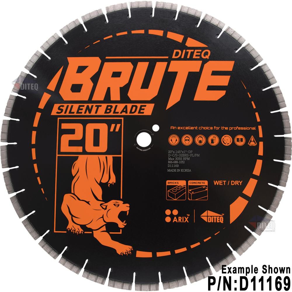 20in BRUTE Silent Blade D11169