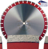 20in Red Silent Segmented Diamond Blade D44104