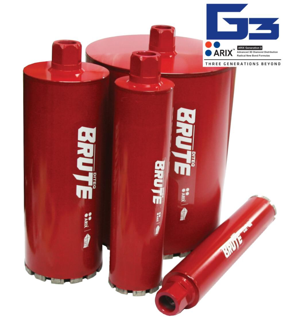 4in Brute Wet Only Concrete Core Bits D34307