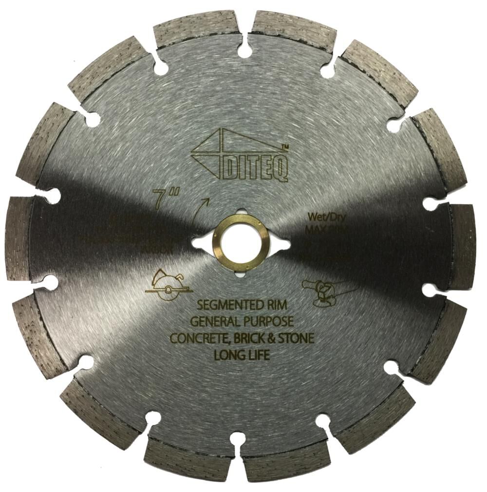 6in DX-S Segmented Concrete Brick & Block Blades D96221