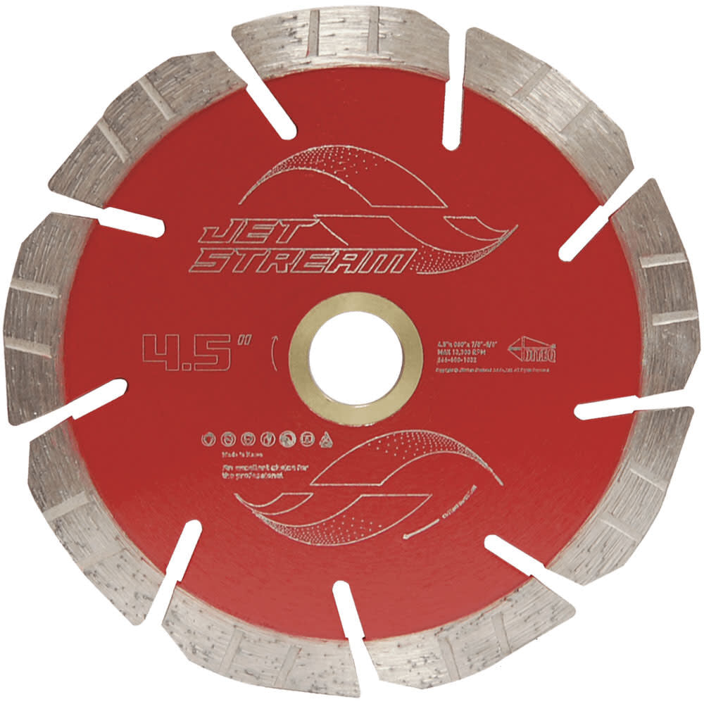 Jet Stream Diamond Blade, 5in x .080in D96405