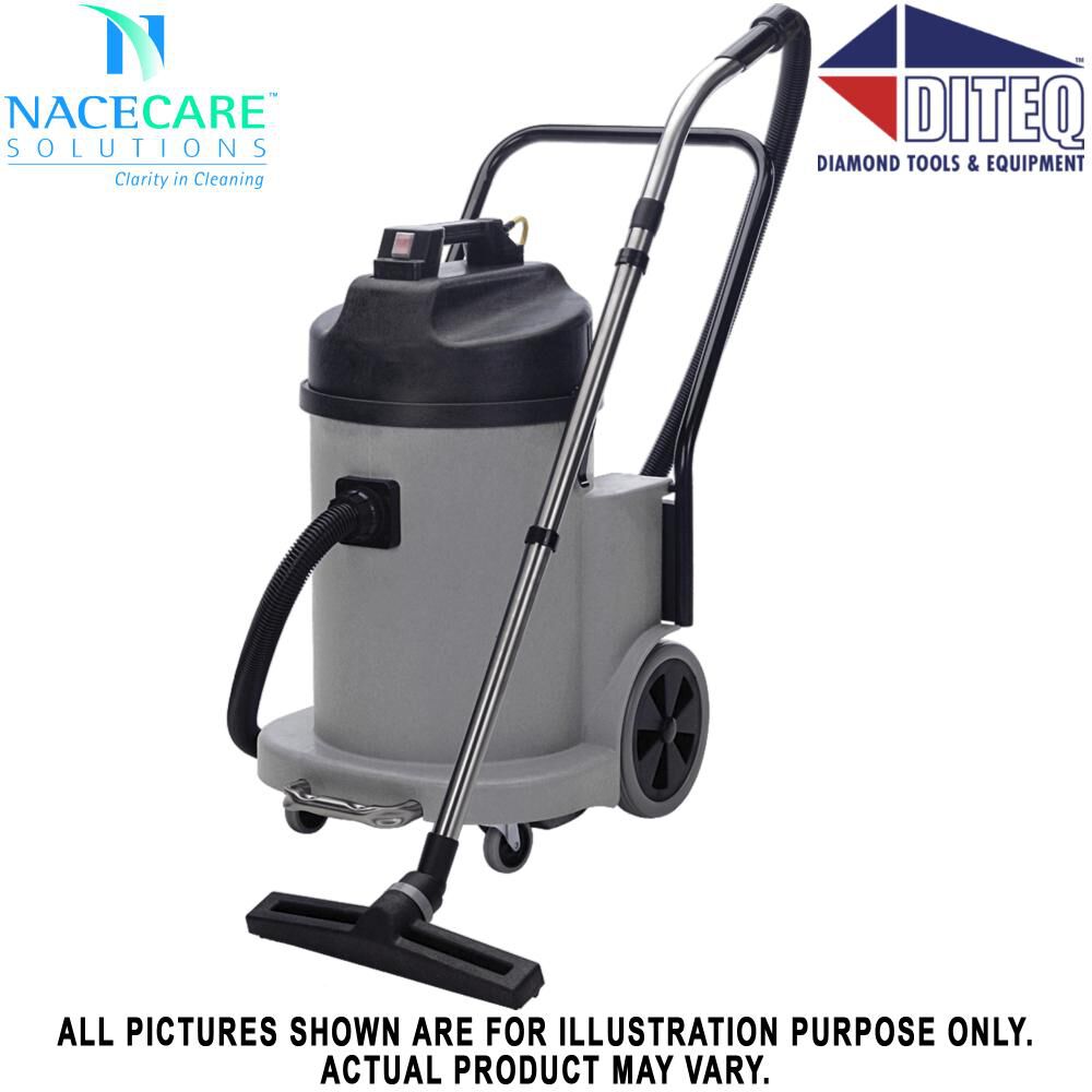 Nacecare 12 Gallon Dual Motor Fine Dust Dry Vacuum 162242