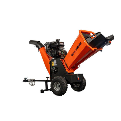 4in 280 cc 7HP Gasoline Powered Kinetic Drum Chipper OPC524