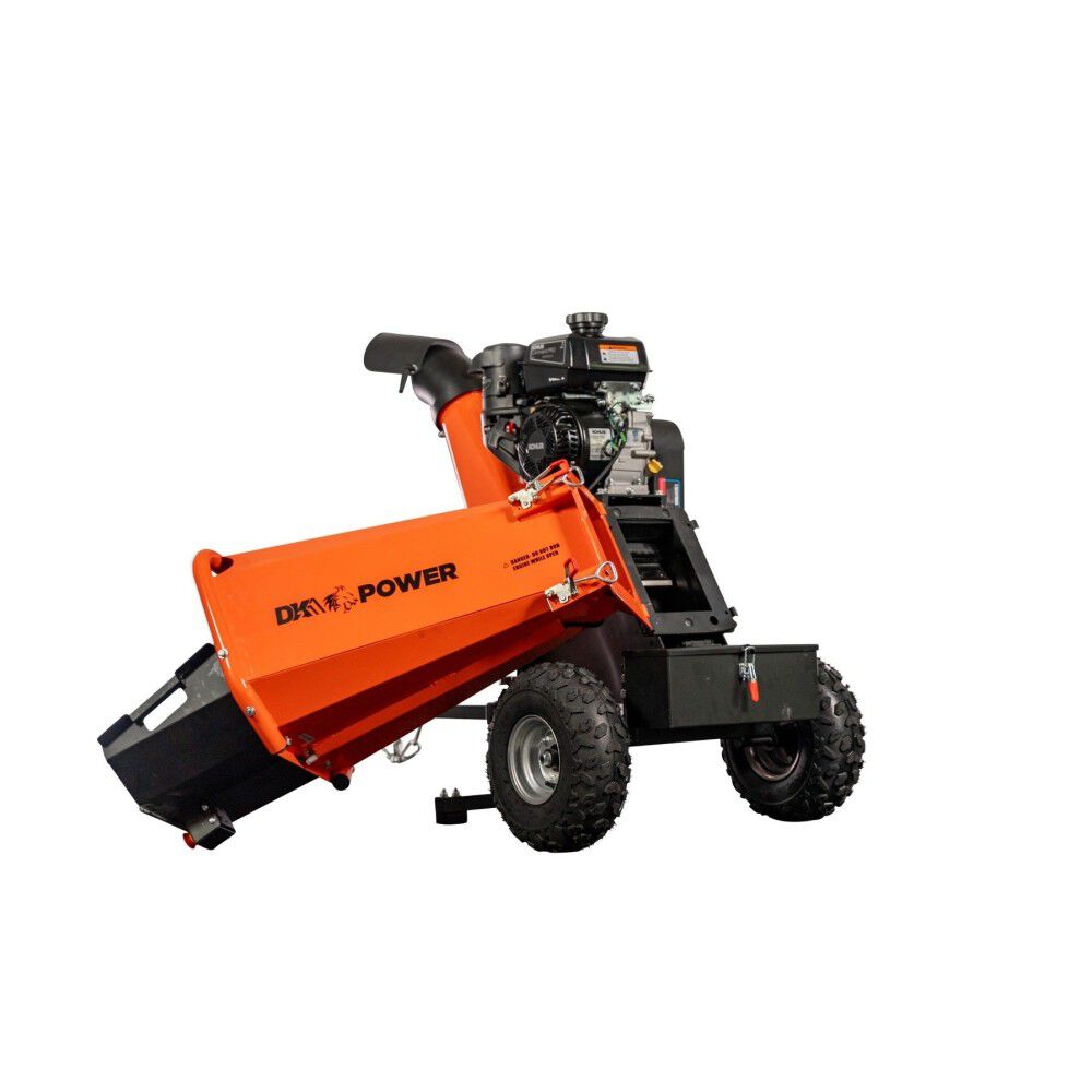 4in 280 cc 7HP Gasoline Powered Kinetic Drum Chipper OPC524