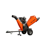 4in 280 cc 7HP Gasoline Powered Kinetic Drum Chipper OPC524