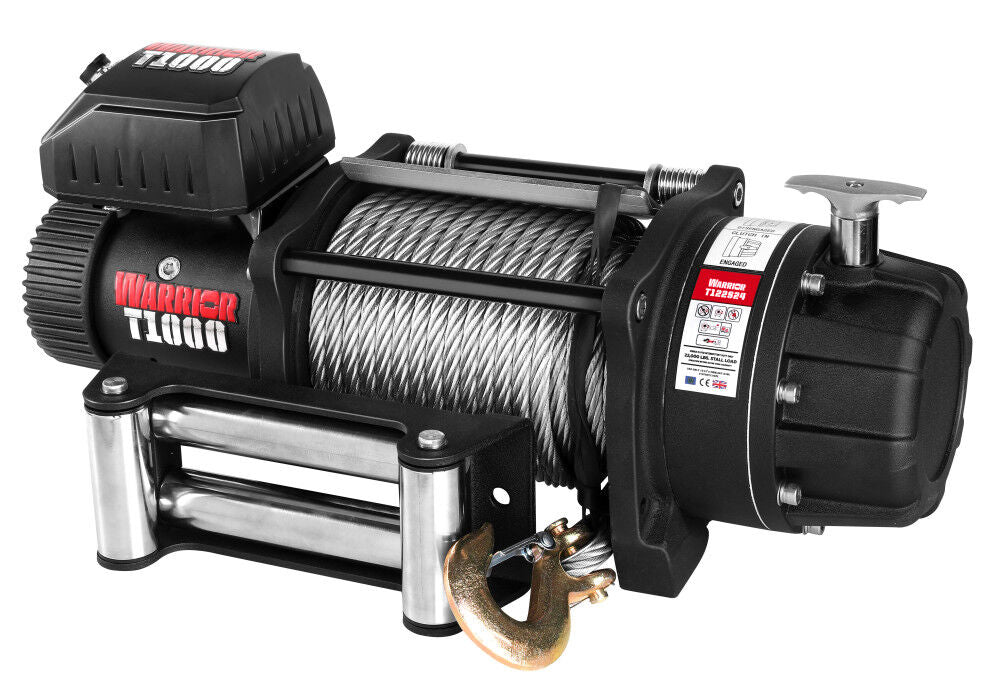 Elite Combat Winch 10000lb Steel Cable T1000-100