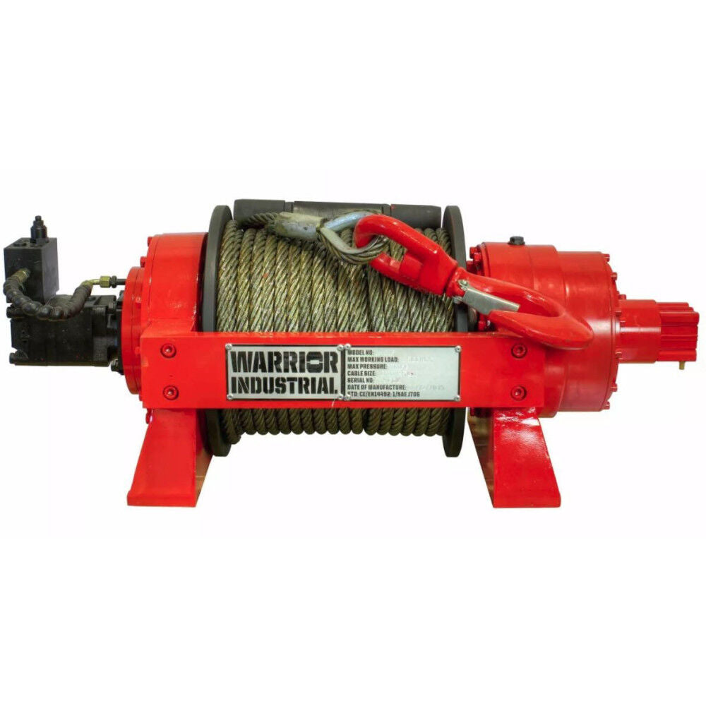 JP Series 22000 Lbs Industrial Hydraulic Winch 10TJP