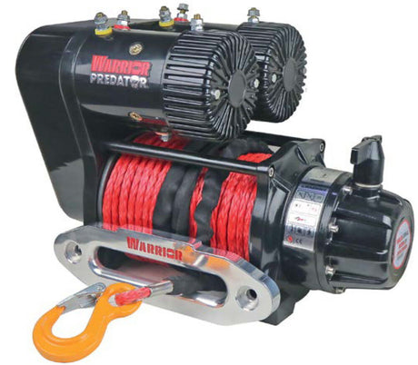 Predator Performance Winch Dual Motor 10000lb with Synthetic Rope P10000D-SR