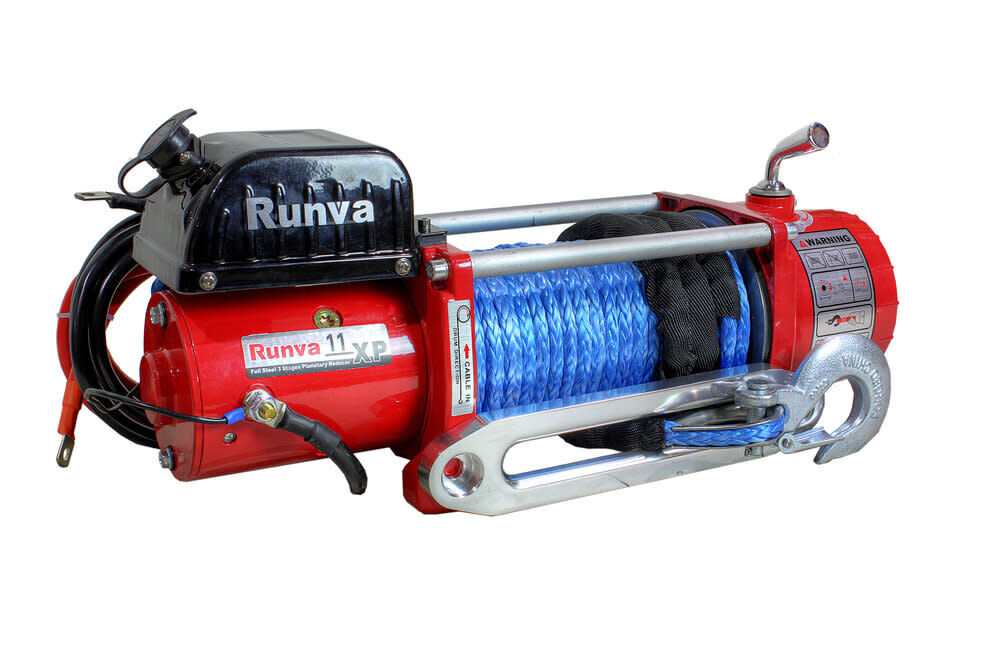 Runva Off-Road Winch 12v 11000lb with Wireless Remote and Synthetic Rope 11XP-S