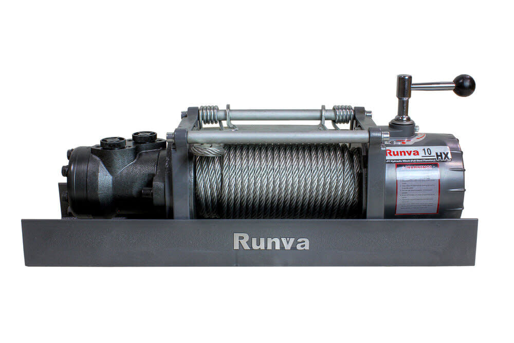 Runva Recovery Winch Hydraulic 10000lb with Steel Cable 10HX