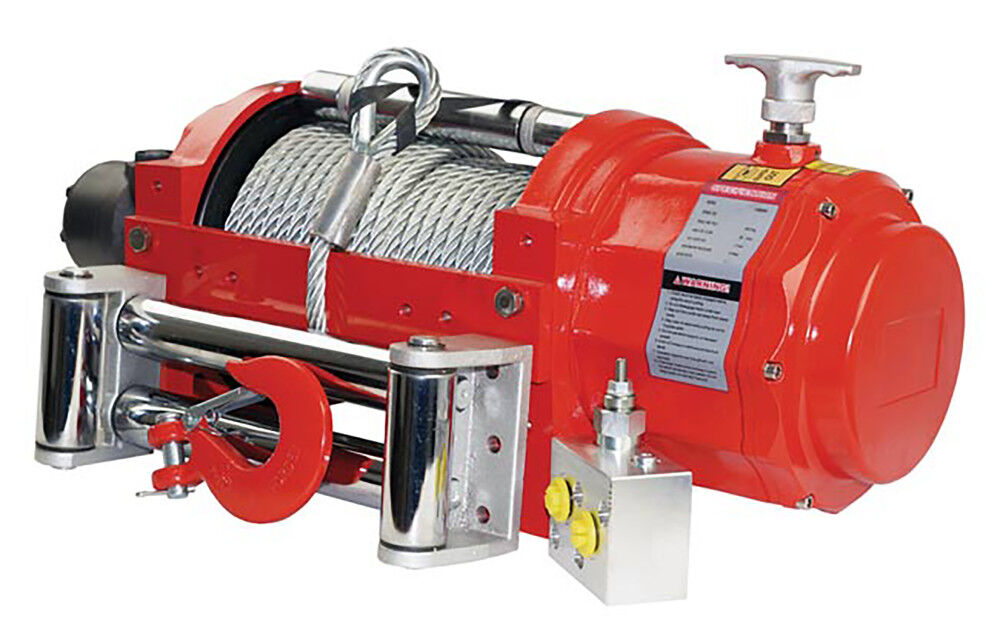 Spartan Winch Planetary Gear 8000lb with Synthetic Rope 8000-SR