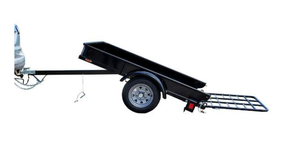 Utility Trailer Kit 4'x6' Black Powder Coat MMT4X6