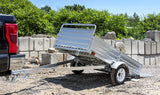 Utility Trailer Kit 5'x7' Drive Up Gate Galvanized MMT5X7G-DUG