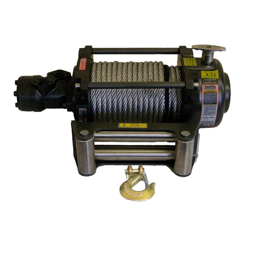 Warrior Hydraulic Winch 10000lb 10000NH