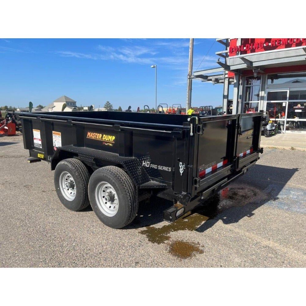 12ft Tandem Axle Master Dump HD Low Pro Dump Trailer MD8212A207