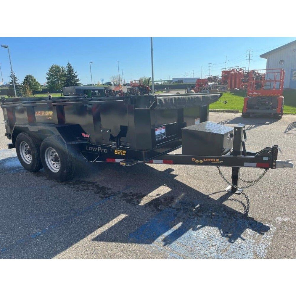 12ft Tandem Axle Master Dump HD Low Pro Dump Trailer MD8212A207