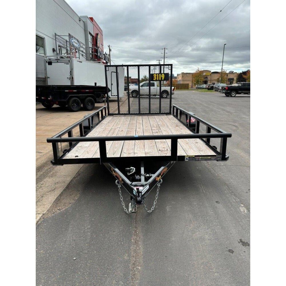 14ft Single Axle Pipetop Utility Trailer DL8414A135