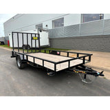 14ft Single Axle Pipetop Utility Trailer DL8414A135