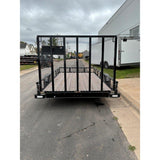 14ft Single Axle Pipetop Utility Trailer DL8414A135