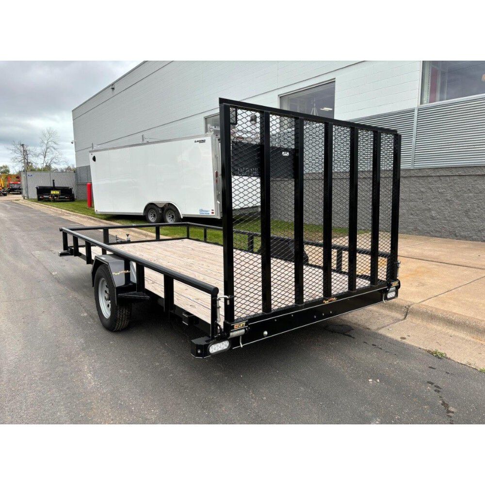 14ft Single Axle Pipetop Utility Trailer DL8414A135