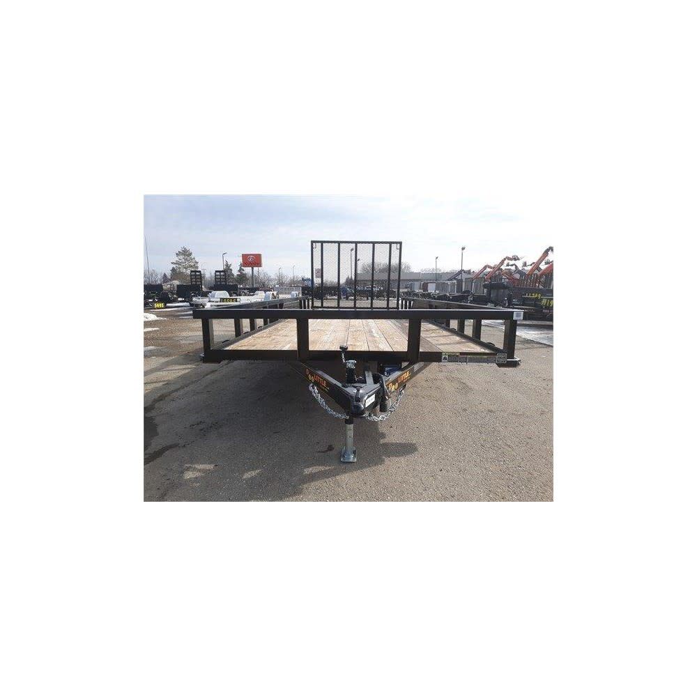 2024 HD Pro Series 18ft Open Tandem Axle Utility Trailer DL8418A235