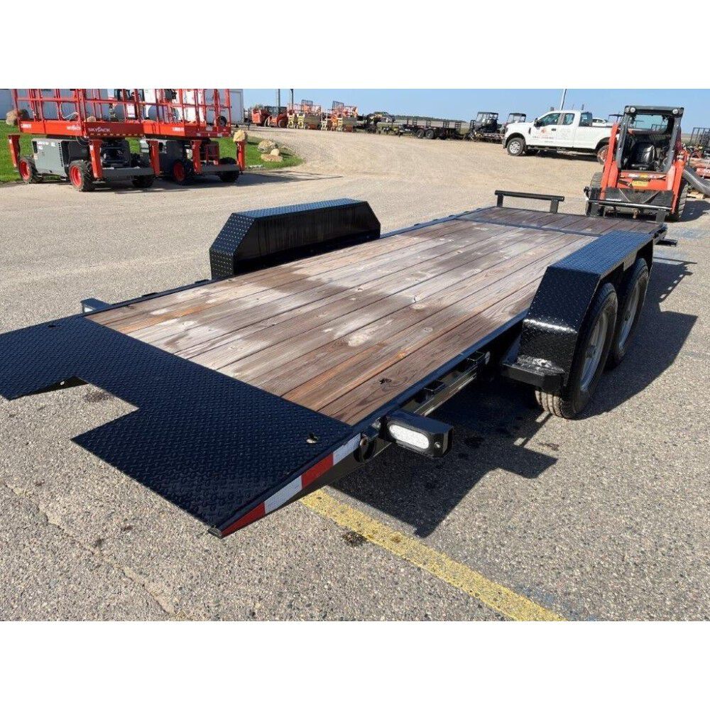 20ft EZ Loader Split-Deck Hydraulic Tilt-Bed Equipment Trailer GT8220A207