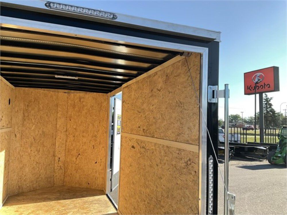 6' x 12' Enclosed Trailer 2022 Black BL612A135