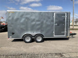 7' x 16' Enclosed Trailer 2022 Gray BL716A235